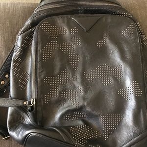 MCM backpack with studs